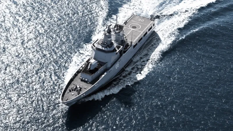 2025-Offshore Patrol Vessel, OPV 80, Schiff, Rendering, royal brunei navy-13 