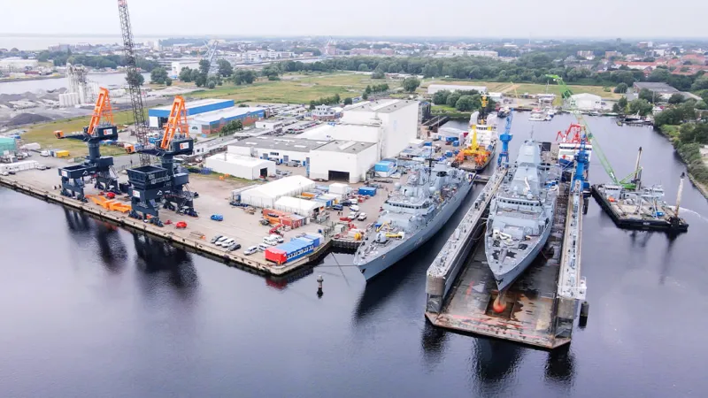 2025-Neue Jadewerft, Werft, Luftaufnahme, Drohnenbild-3