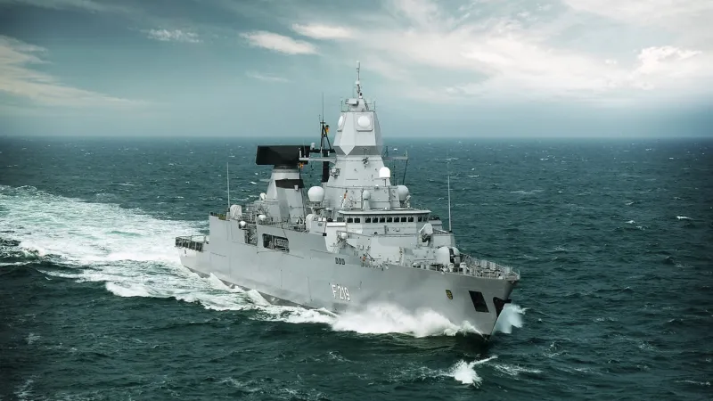 2024-F124, Sachsen, Rendering, Fregatte, Schiff