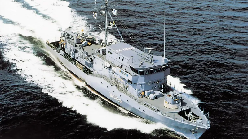 2024-Schiff, MJ332, Minenjagtboot