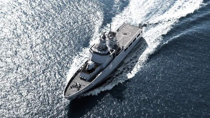 2025-Offshore Patrol Vessel, OPV 80, Schiff, Rendering-11