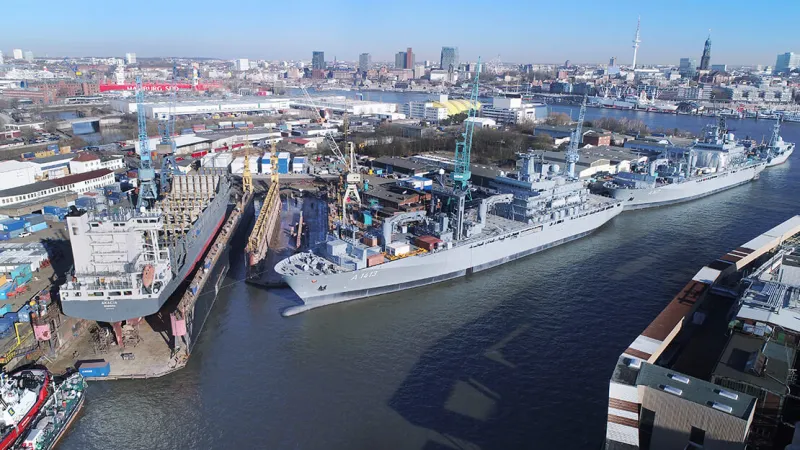 2025-Norderwerft, Werft, Luftaufnahme, Drohnenbild-3