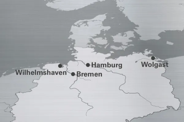 2025-Werften, Karte, Standorte Deutschland-2