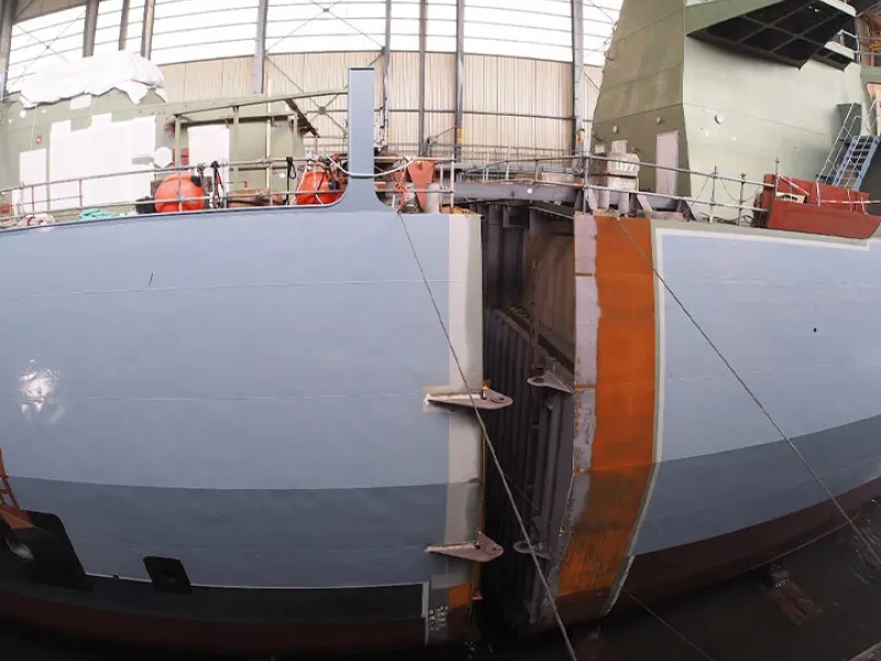 2024-Schiff, K130, Hochzeitsstoß