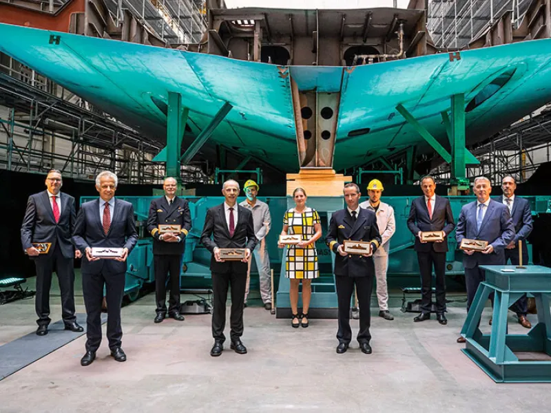 2024-K130, Kiellegung, Veranstaltung, Event