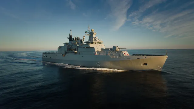 2026- Schiff, MMPV90, Korvette, Probefahrt