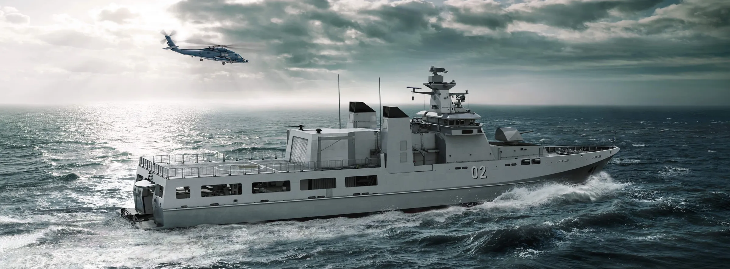 2025-Offshore Patrol Vessel, OPV, Schiff, Rendering-15