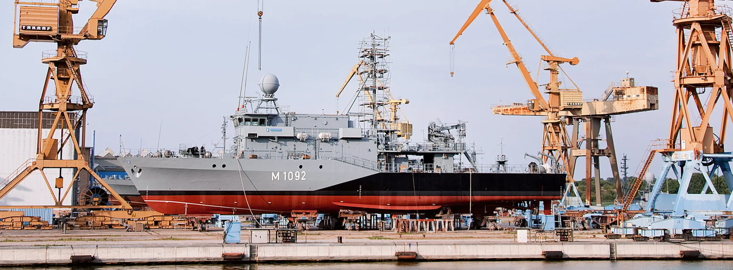 2024-M1092, Werft, Schiff, Kran