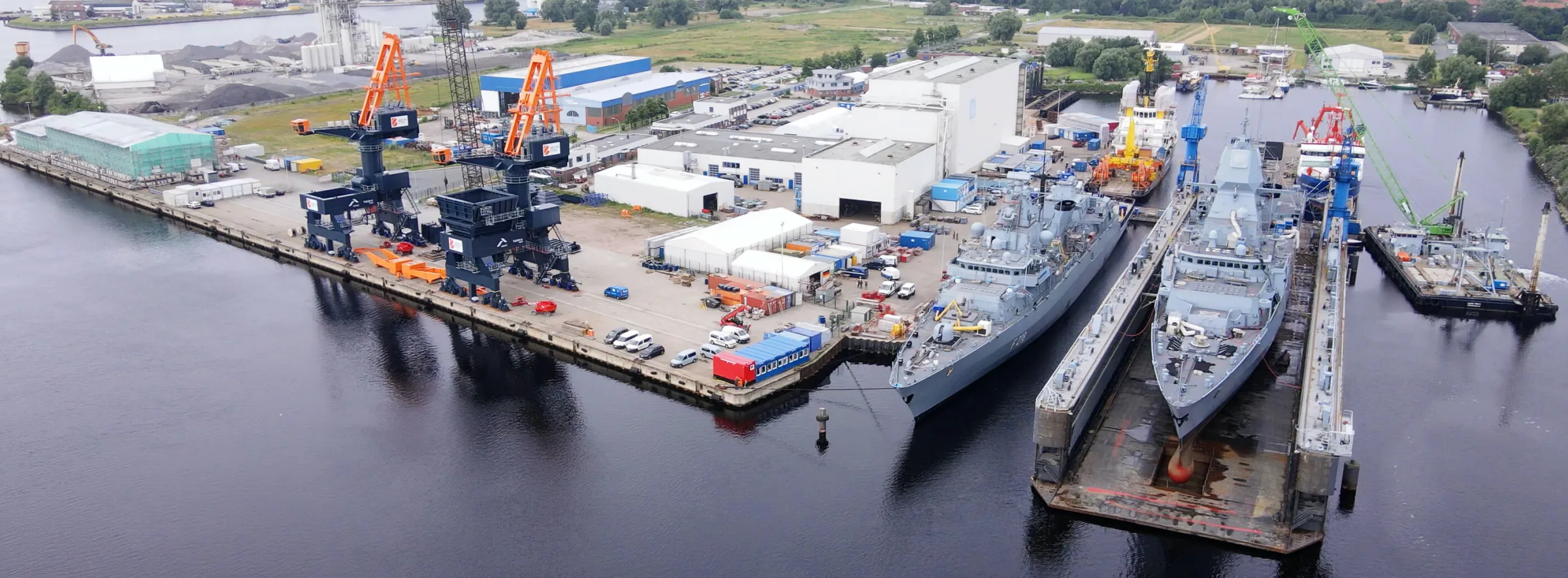 2025-Neue Jadewerft, Werft, Luftaufnahme, Drohnenbild-10